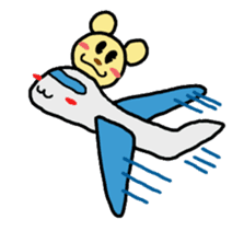 The Fortune Yellow Bear sticker #5317110