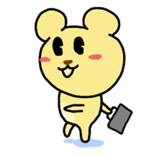 The Fortune Yellow Bear sticker #5317111