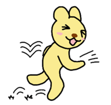 The Fortune Yellow Bear sticker #5317117