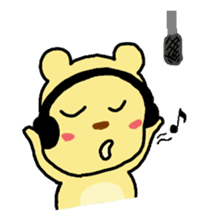 The Fortune Yellow Bear sticker #5317122