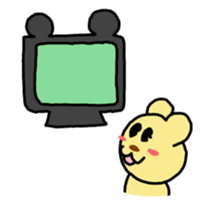 The Fortune Yellow Bear sticker #5317123