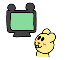 The Fortune Yellow Bear sticker #5317123