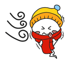 Small ghost - Ti Mu sticker #5317406