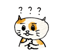 It is mew Goro in Kansai dialect sticker #5317461