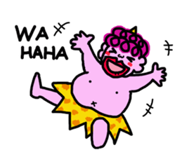 Peach demon sticker #5317834