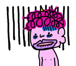 Peach demon sticker #5317838