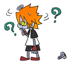 screw-robot sticker #5317853