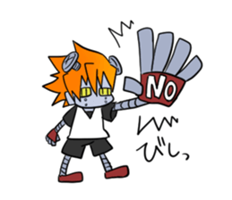 screw-robot sticker #5317854