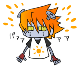 screw-robot sticker #5317859