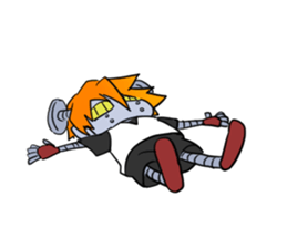 screw-robot sticker #5317861