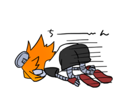 screw-robot sticker #5317862