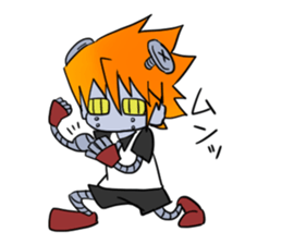 screw-robot sticker #5317865