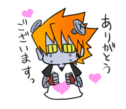 screw-robot sticker #5317873