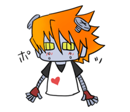 screw-robot sticker #5317880