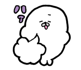 White baby seal02 sticker #5318001