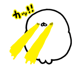 White baby seal02 sticker #5318006