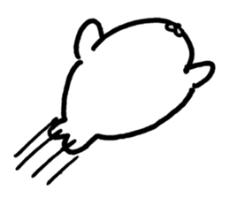 White baby seal02 sticker #5318008