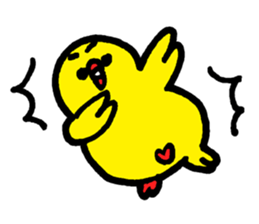 Yellow birds01 sticker #5318013