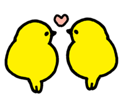Yellow birds01 sticker #5318028