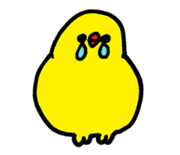 Yellow birds01 sticker #5318032