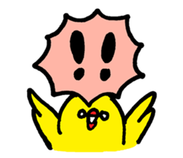 Yellow birds01 sticker #5318039