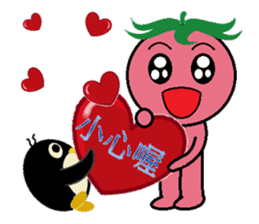 Fan Fan(Lovely tomato) sticker #5318935