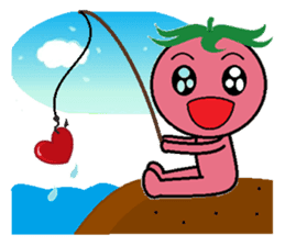 Fan Fan(Lovely tomato) sticker #5318957