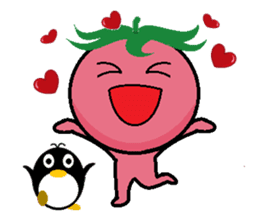 Fan Fan(Lovely tomato) sticker #5318958