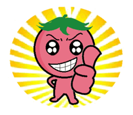 Fan Fan(Lovely tomato) sticker #5318961