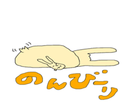 otenba rabbit sticker #5319181