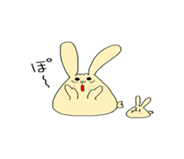 otenba rabbit sticker #5319198