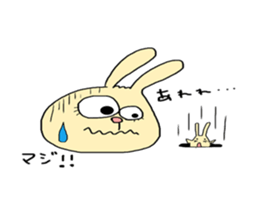 otenba rabbit sticker #5319211