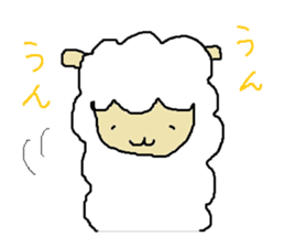 alpaca no.1 sticker #5319932