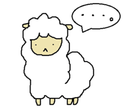 alpaca no.1 sticker #5319935