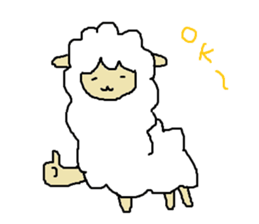 alpaca no.1 sticker #5319937