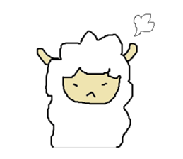 alpaca no.1 sticker #5319940