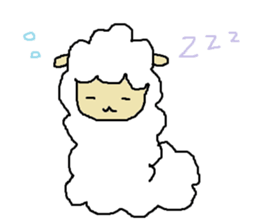 alpaca no.1 sticker #5319943