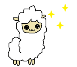 alpaca no.1 sticker #5319945