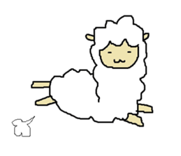 alpaca no.1 sticker #5319947