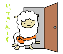 alpaca no.1 sticker #5319949