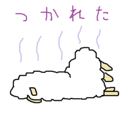 alpaca no.1 sticker #5319956