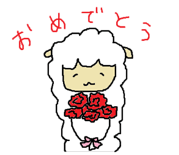 alpaca no.1 sticker #5319965