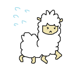 alpaca no.1 sticker #5319968