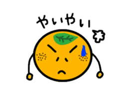 Shizuoka valve of Mikan-chan sticker #5320005