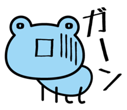 emoticons in frog sticker #5320021