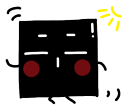 A square man sticker #5320806