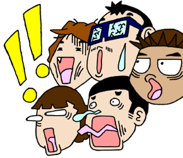 The fascinating family sticker #5320970