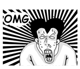 moron corps sticker #5321258