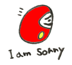 Japanese doll Dharma sticker #5321603