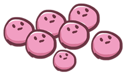These balls look like tangyuan sticker #5321670